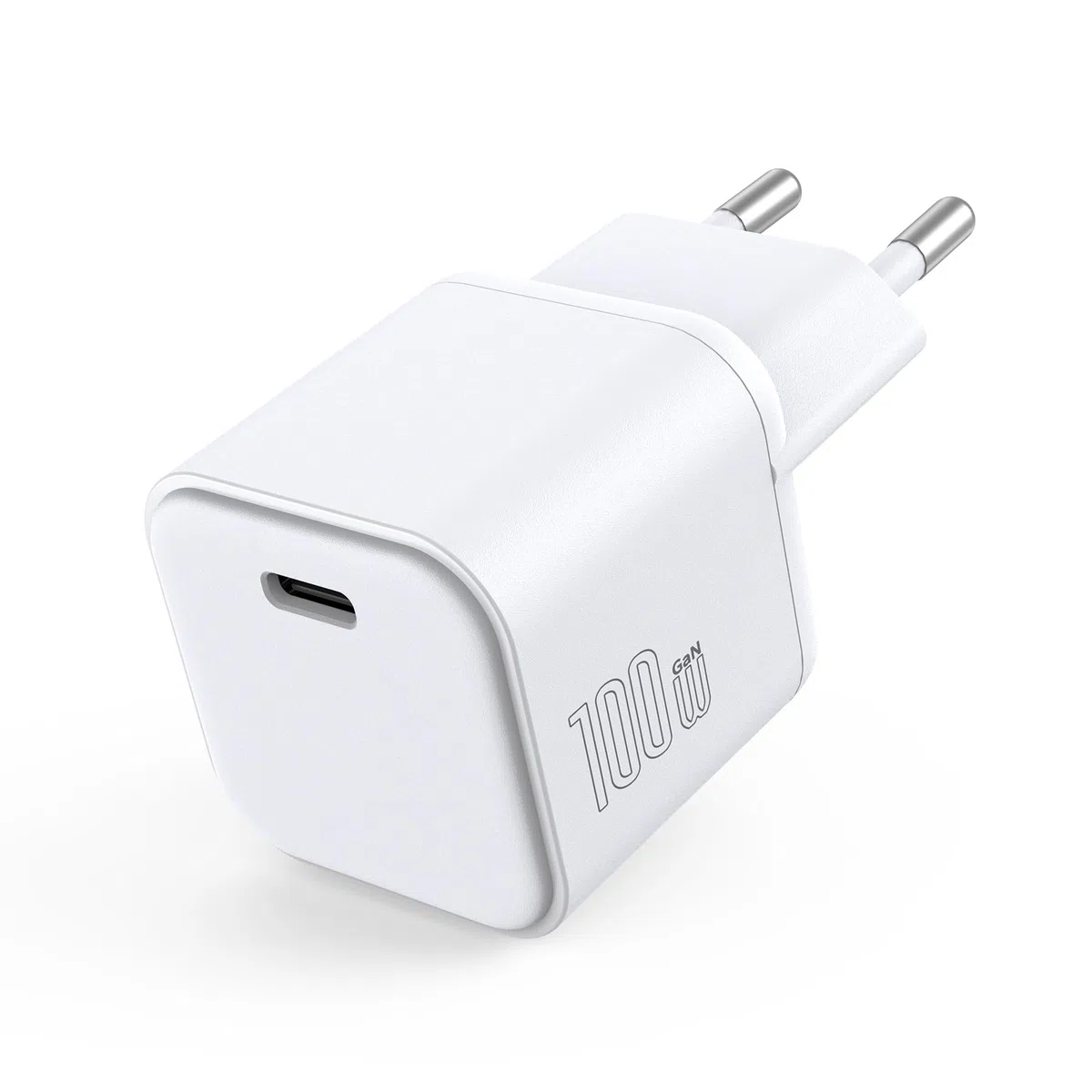 Mukiya Ładowarka USB C 100 W, Mini GaN, zasilacz PD z PPS, kompatybilna z MacBook Pro/Air, Pixelbook, ThinkPad, iPad Pro, iPhone 17/16/15 Series, Galaxy S25/S24/S23