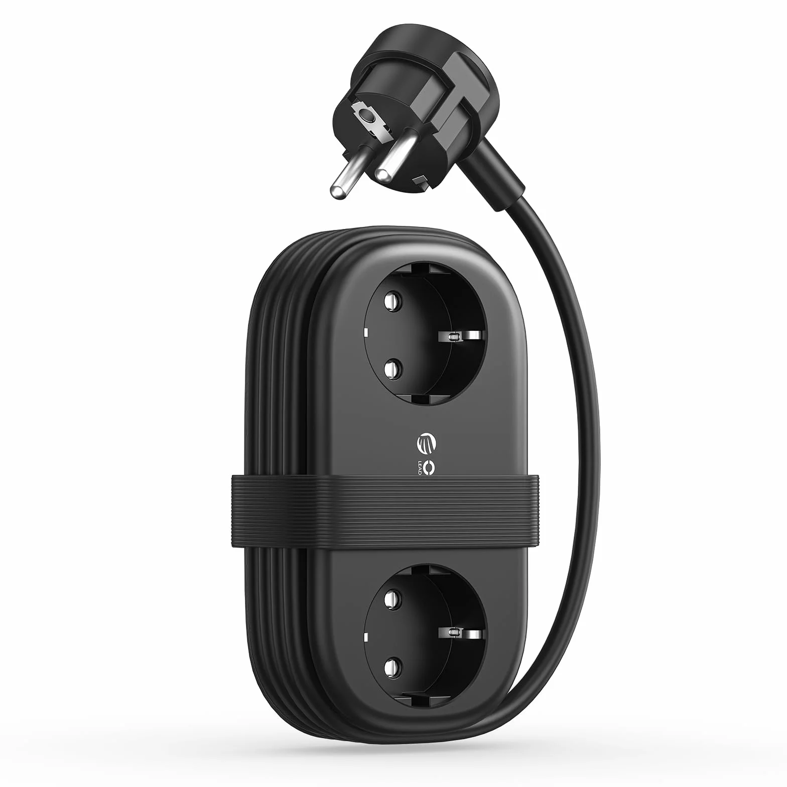 ORICO GaN listwa zasilająca 65 W z USB C, 6 w 1, listwa zasilająca do szybkiego ładowania z 4 USB, przedłużacz o długości 1,6 m, do MacBooka, iPada, telefonu komórkowego, w podróży, AP3, kolor czarny