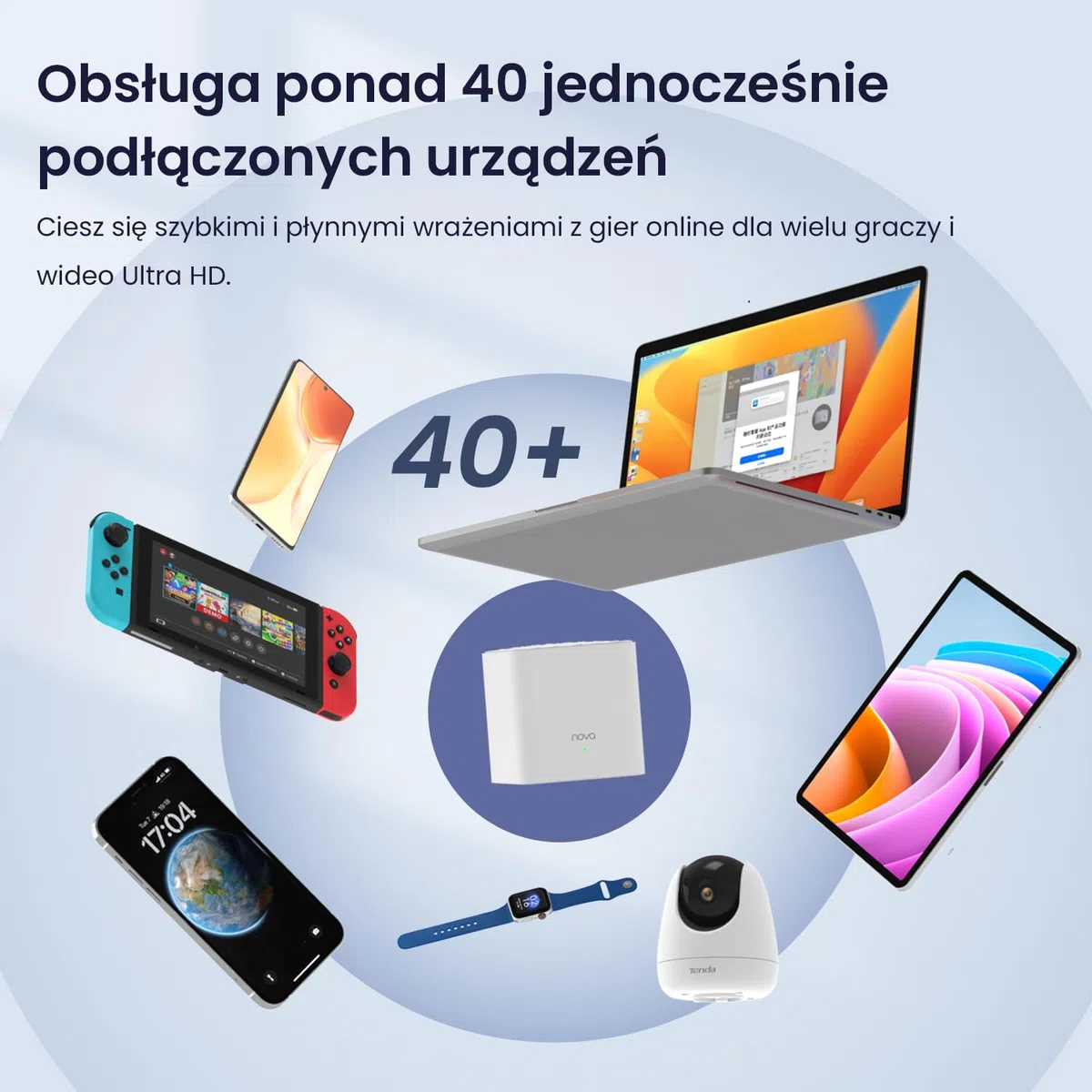 PACK 3 NOVA SYSTEME WIFI MESH POUR TOUTE LA MAISON 300M