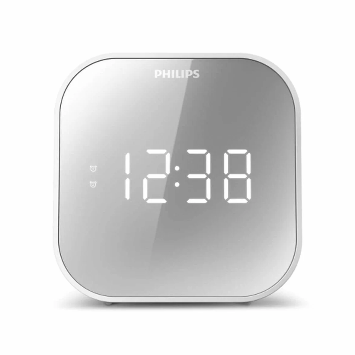 Philips Wake-Up TAR4406/12 Budzik, Biały, 12 x 12 cm