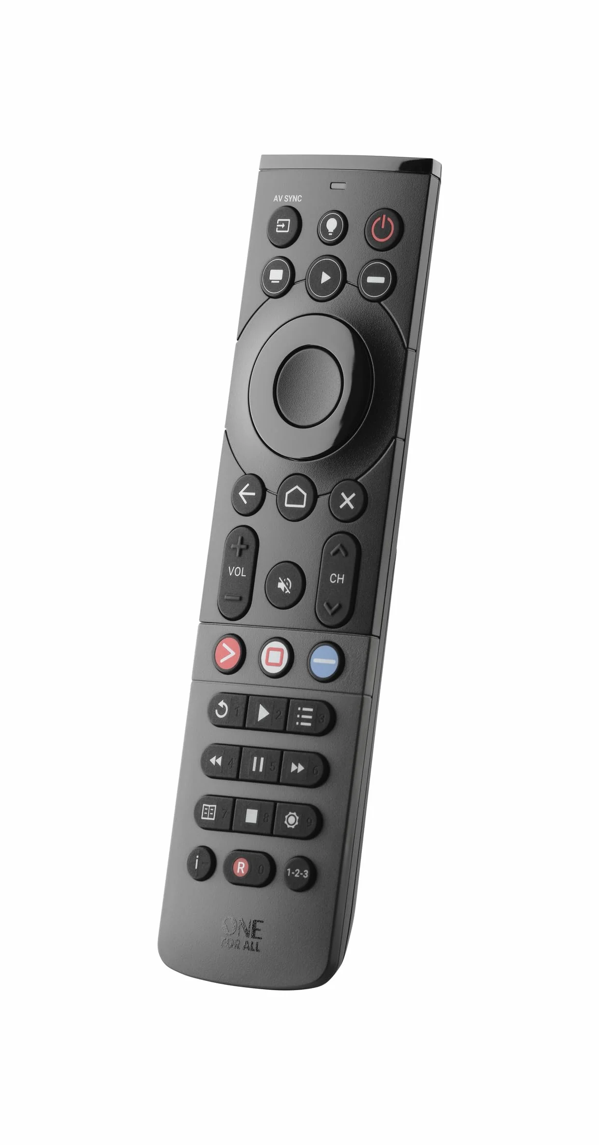 One For All URC7945 Uniwersalny pilot Smart Streamer IR/BT Czarny