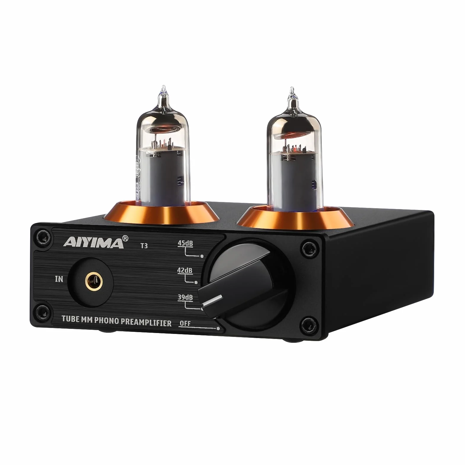 AIYIMA T3 Rurki HiFi MM Phono przedwzmacniacz do gramofonu stereo