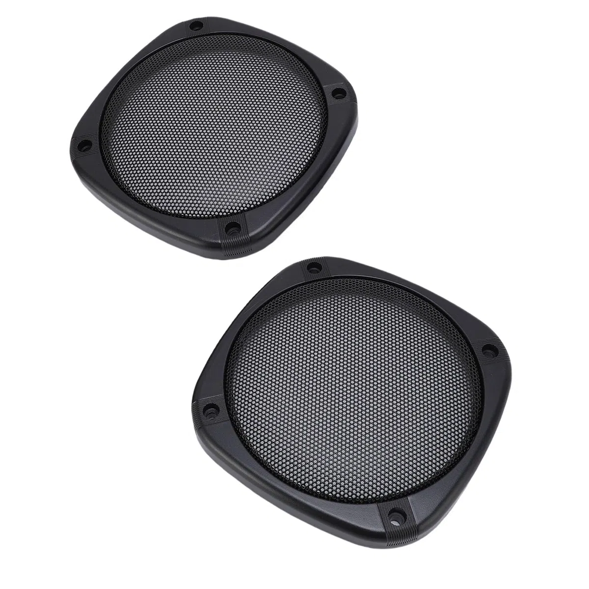 2PCS Głośnik Sufitowy Okładka Grille 137 Mm Metalowy Grill Grill Grille z 8 śrubami do Kina Domowego MARINE