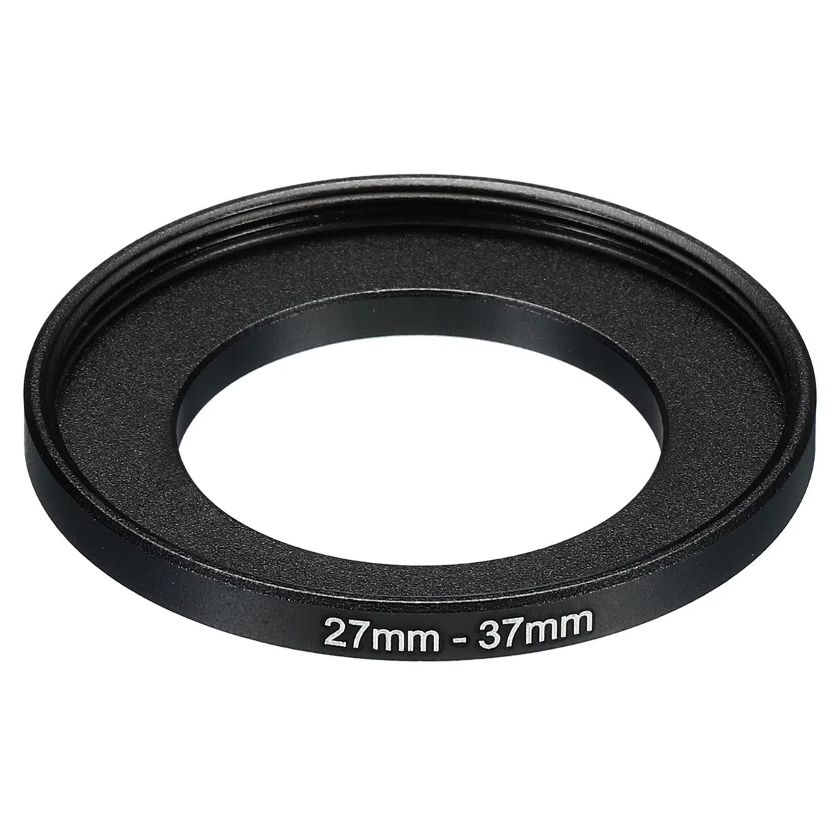 PATIKIL Metalowy pierścień Step Up 27 mm-37 mm, adapter filtra obiektywu aparatu, pierścień aluminiowy filtr adapter pierścień do osłony obiektywu aparatu, czarny