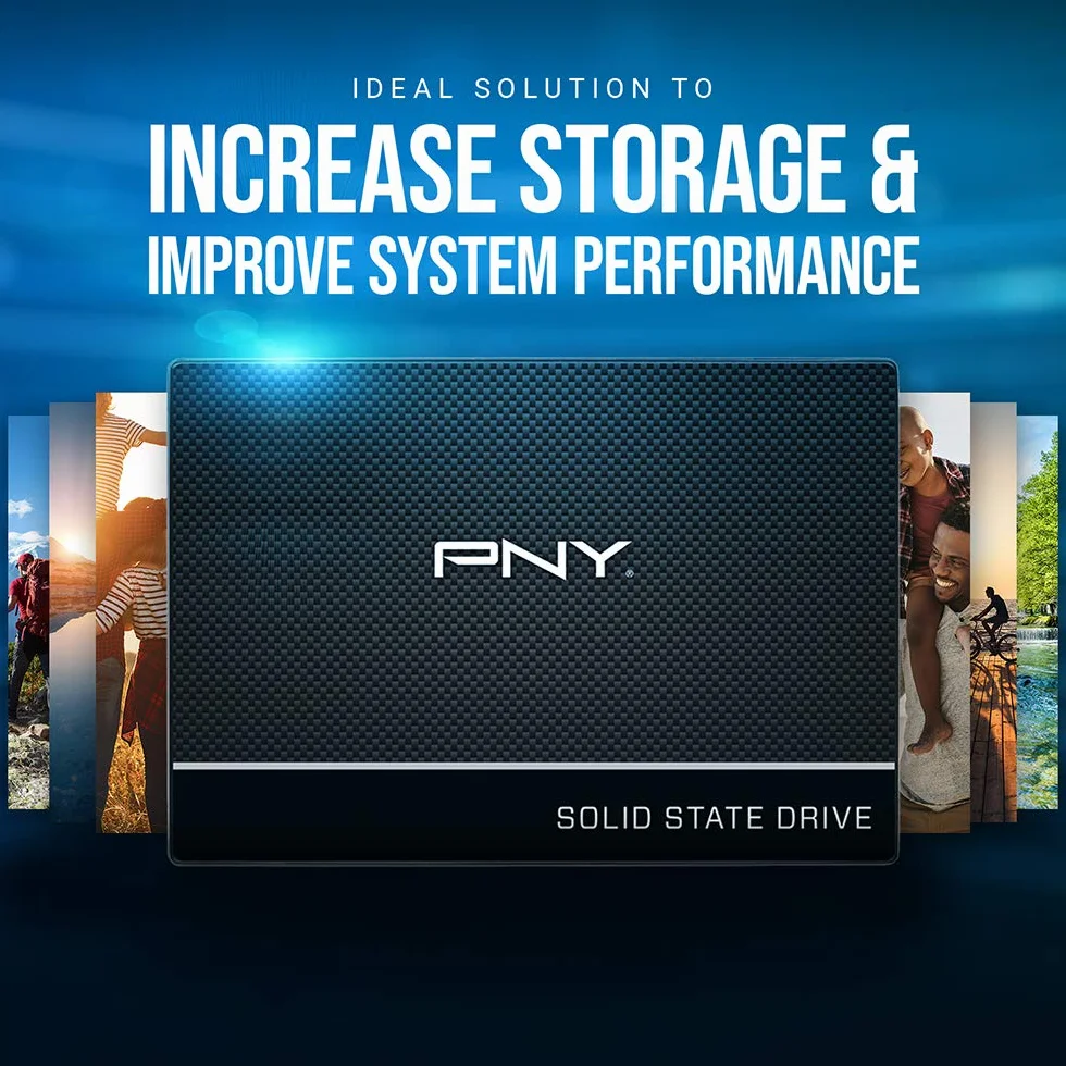 PNY CS900 Internal SSD 500GB SATA III 2.5 Inch 550MB/s