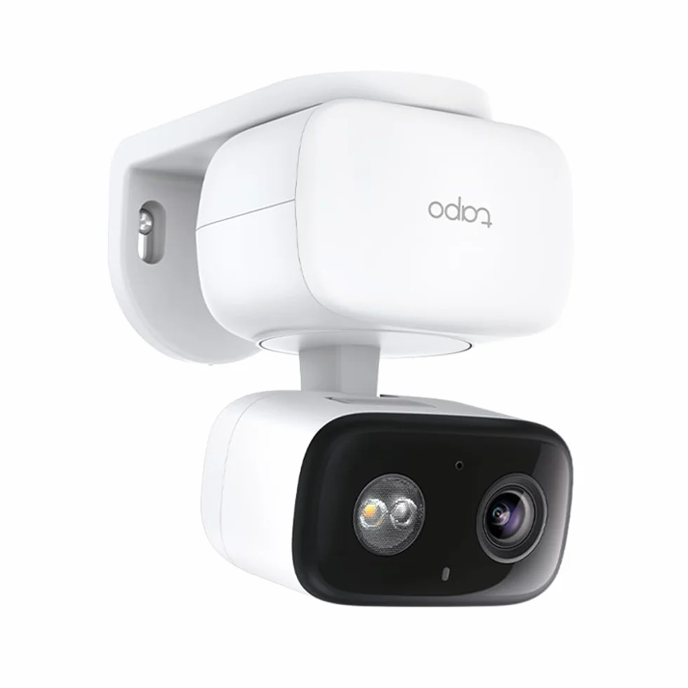 TP-Link Tapo C206 mini kamera do monitoringu z nagrywaniem, 1080p, zasięg 360°, do użytku wewnątrz i na zewnątrz, rozpoznawanie i powiadomienia, karta microSD do 512 GB, 105,3 × 77,8 × 69,8 mm