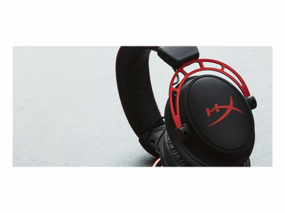 Hyperx Cloud Alpha 4P5L1AM#ABB Słuchawki Gamingowe, Czarny/Czerwony, 65 Ohm