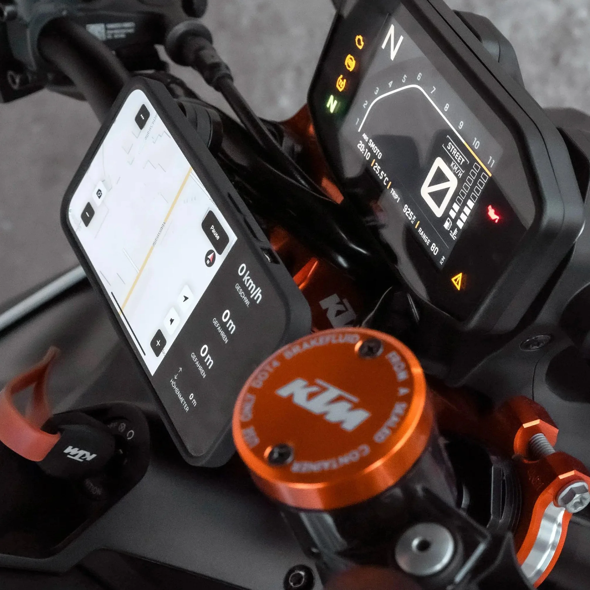 SP CONNECT Moto Mount Pro Motocyklowy Uchwyt na Telefon, Czarny