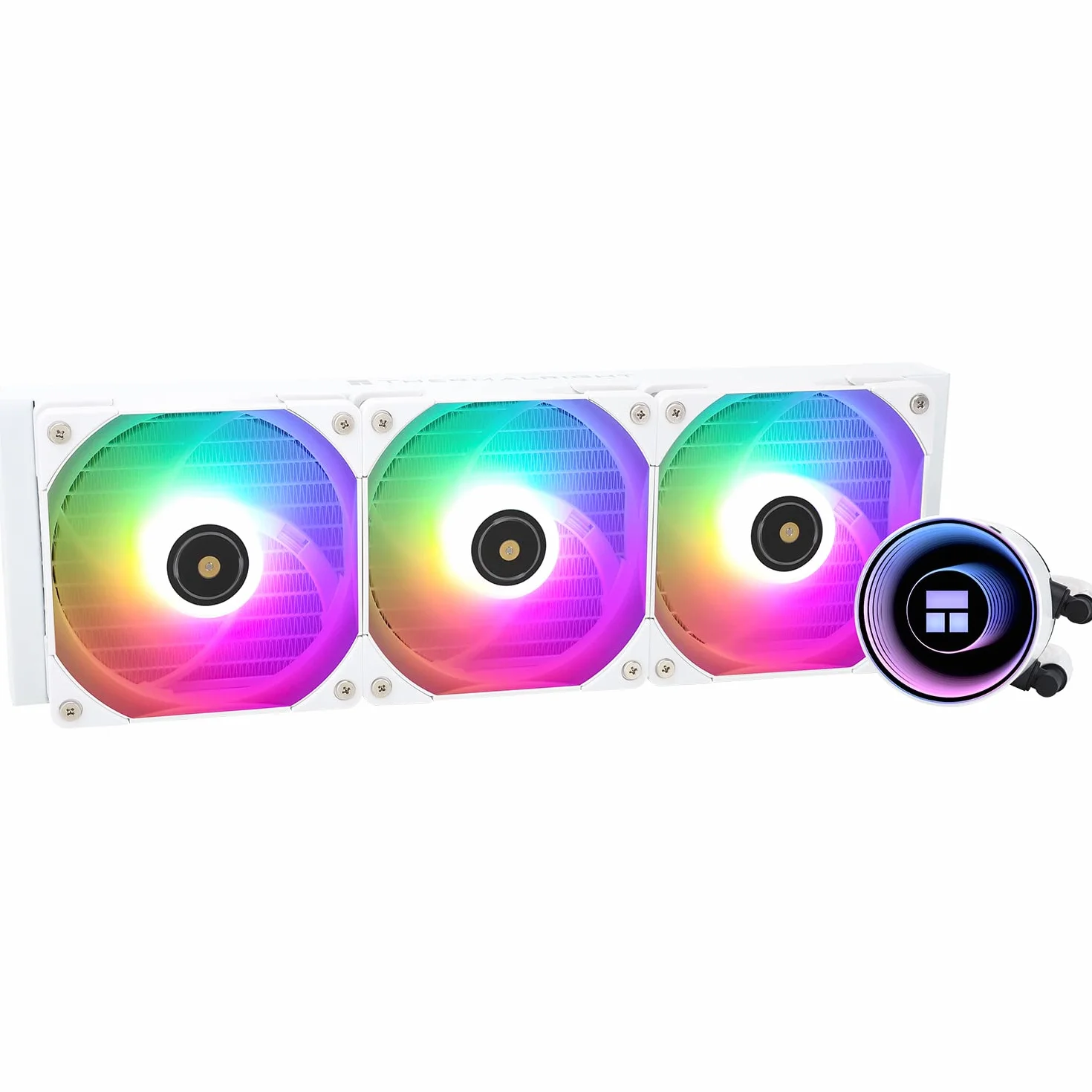 Thermalright Frozen Notte 360 WHITE ARGB V2 chłodzenie wodne CPU,360 specyfikacje chłodzącego procesora,3 wentylatory PWM,360mm aio,odpowiedni do AM4/AM5,Intel LGA1700/115x/1200/1851