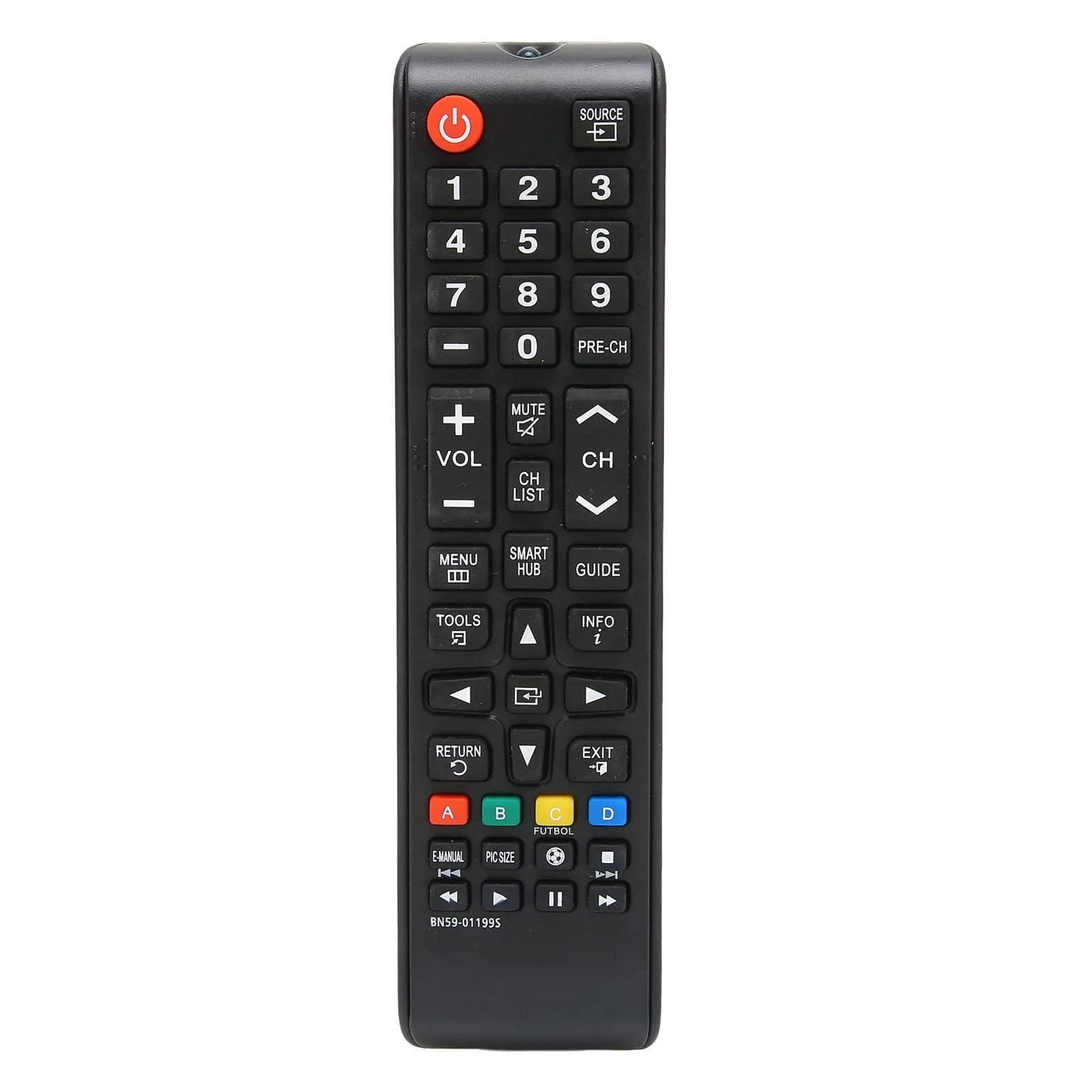 01199S Universal Pilot Control Odpowiednie dla Różnych Takich Jak UN32J5205, UN40JU6700 i UN48JU6700