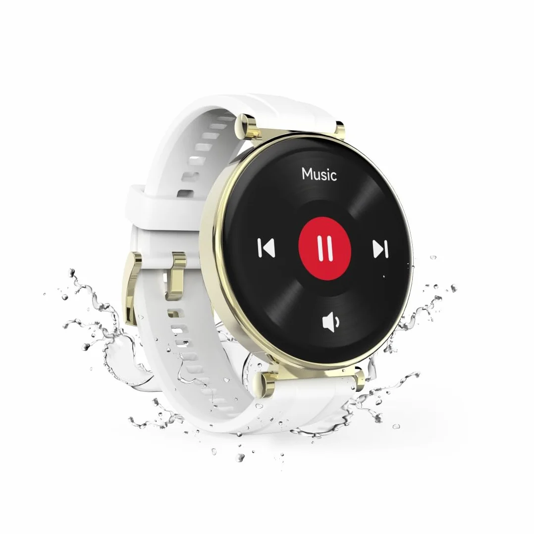 Hama Smartwatch 7000 1,32" AMOLED wodoodporny IP68 3 ATM złoty