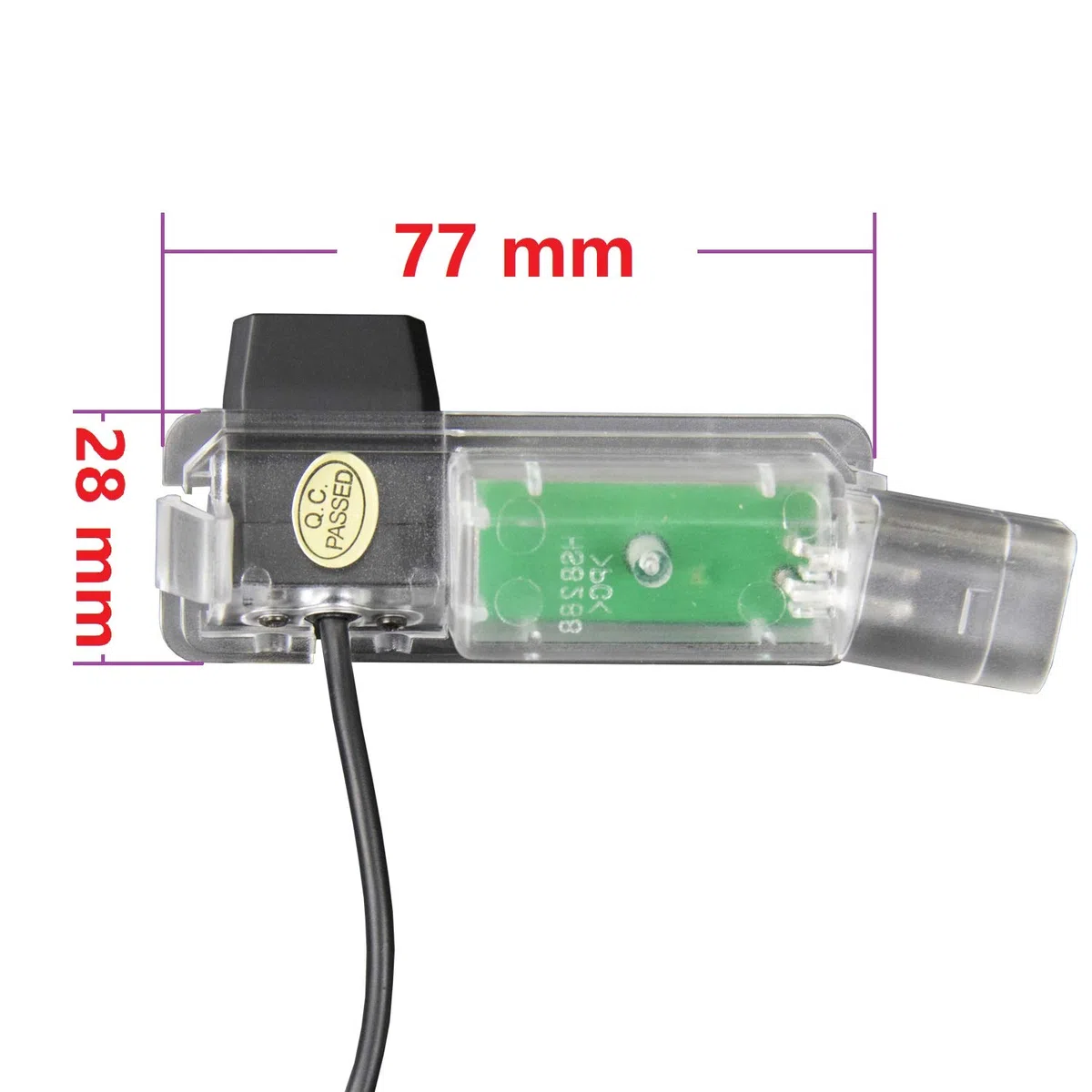 Kamera cofania, kamera parkowania, wspomaganie parkowania, kolorowa kamera cofania, wodoszczelna, do VW Golf 7 MK7 VII Passat B7 B8 / CC Scirocco Golf 5 Golf V Golf MK5/Passat R36 B6/SEAT Leon mk1 mk2 mk3