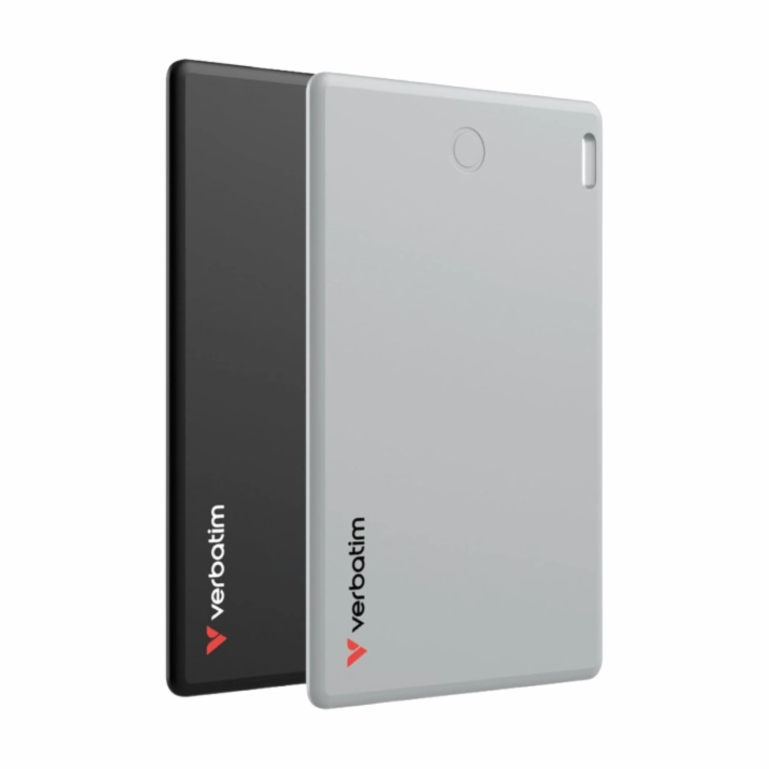 Verbatim My Finder Card 2-częściowy zestaw kart Slim Wallet Tracker, możliwość ponownego ładowania Bluetooth, do portfela, paszportu i współpracy, kompatybilna z Apple "Wo jest?"