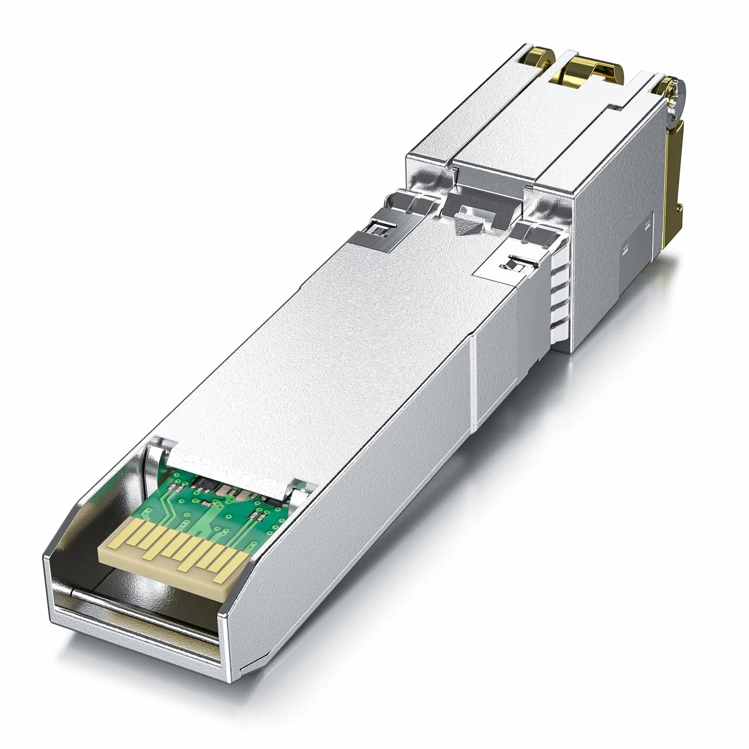 Alwong Transceiver 10GbE SFP+ RJ45 10GBase-T moduł miedziany Ethernet do Cisco SFP-10G-T-S Ubiquiti UniFi UF-RJ45-10G 30 m