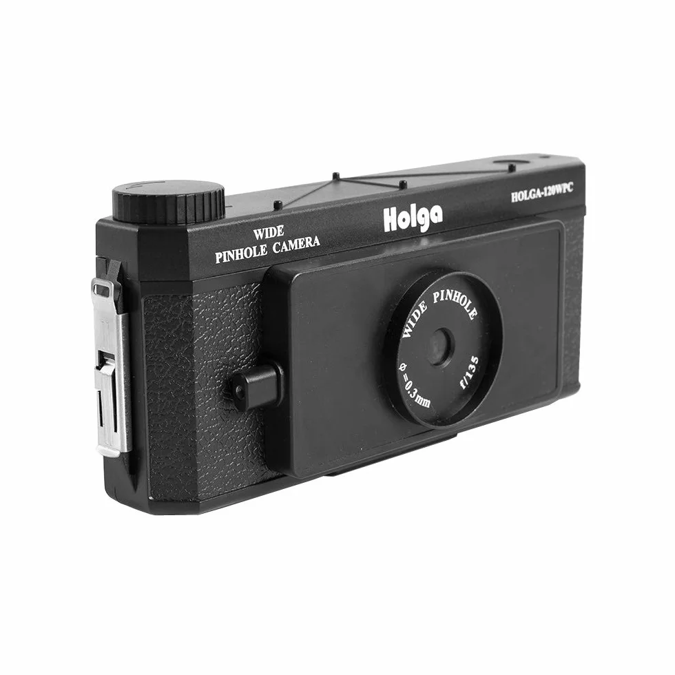 HOLGA Lomo 120 WPC Szeroki aparat otworkowy Czarny Średni Format 120 WPC