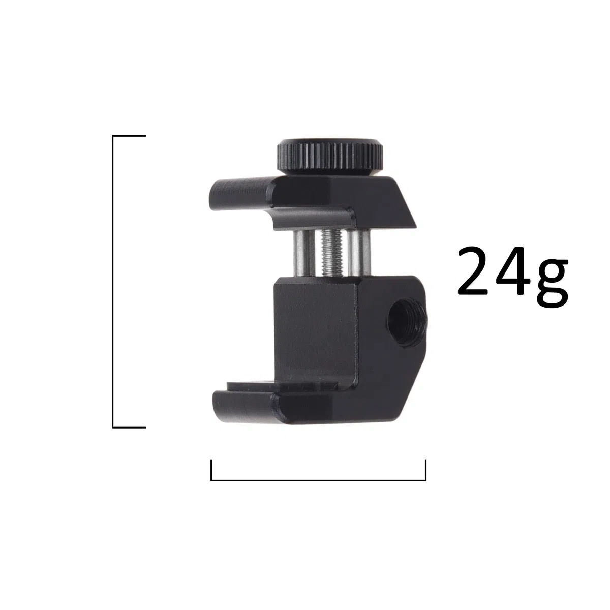 Zestaw Przeciwwagi Camkix do Gimbal do Smartfona- 1x Mocowanie z Przeciwwagą, 4x Śruby Stabilizujące - Kompatybilne z DJI Osmo Mobile 1/2, Zhiyun Smooth 4, Zhiyun Smooth Q, Feiyu Vimble 2, Evo Shift