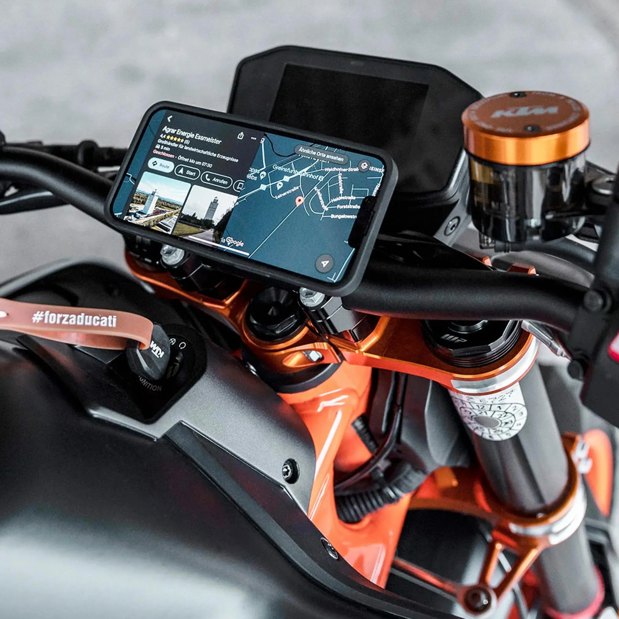 SP CONNECT Moto Mount Pro Motocyklowy Uchwyt na Telefon, Czarny