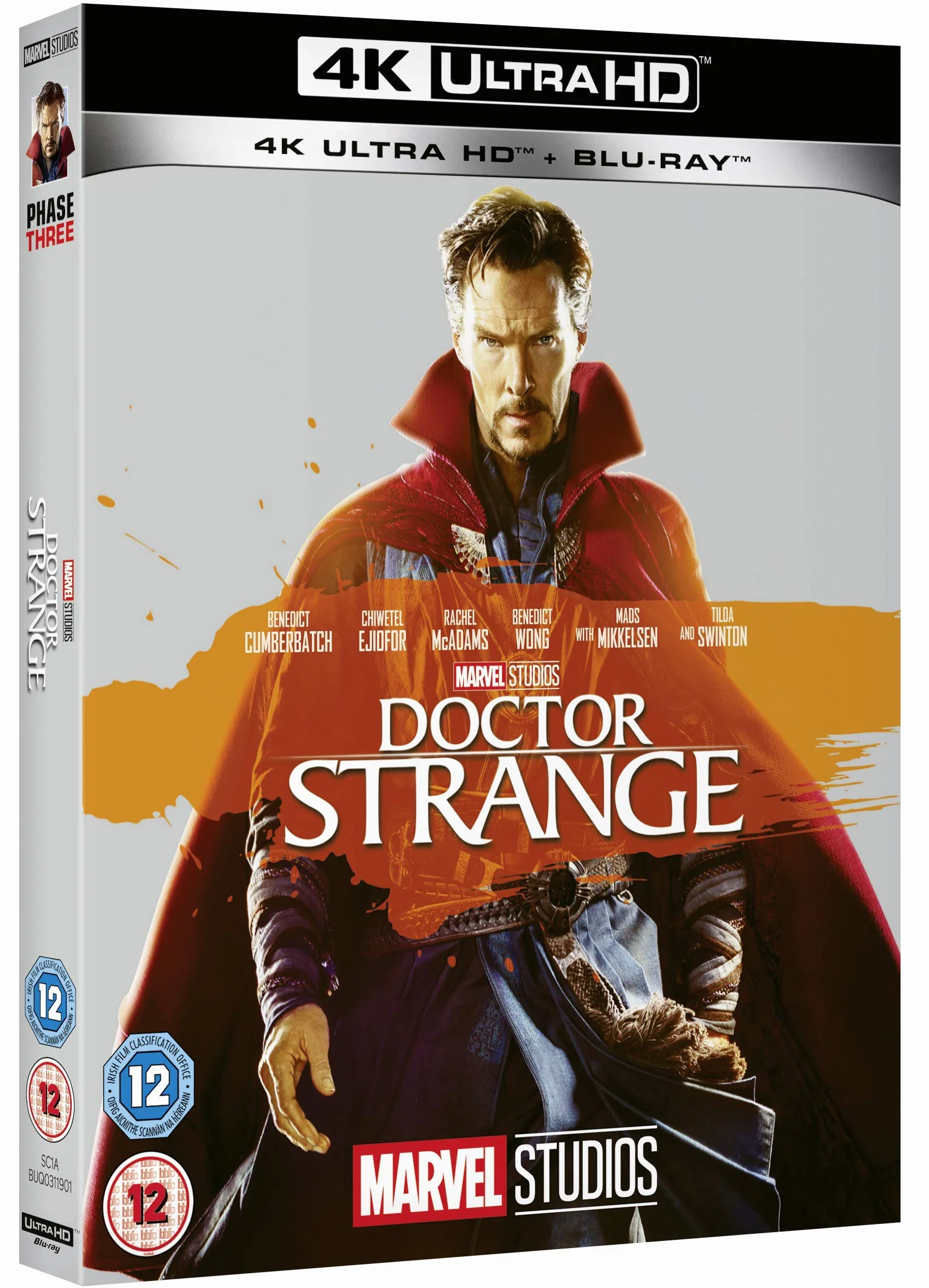 Marvel Studios Doctor Strange UHD Blu-ray 2019 Region Free