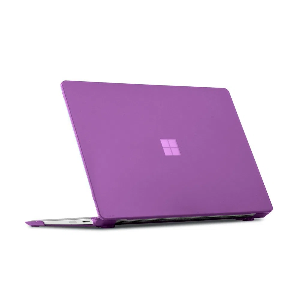 mCover Twarda obudowa kompatybilna z 13,5-calowym laptopem Microsoft Surface 1/2/3/4 z klawiaturą materiału Alcantara (nie do metalowej klawiatury) - fioletowa