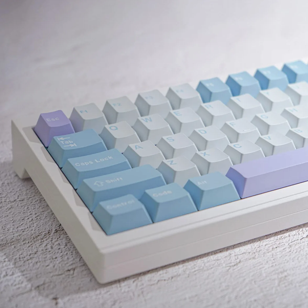 Double Shot Keycaps Cherry Profile Illusion zestaw nasadek klawiszy do przełączników Cherry MX 60% 65% 95% ISO/ANSI klawiatura mechaniczna