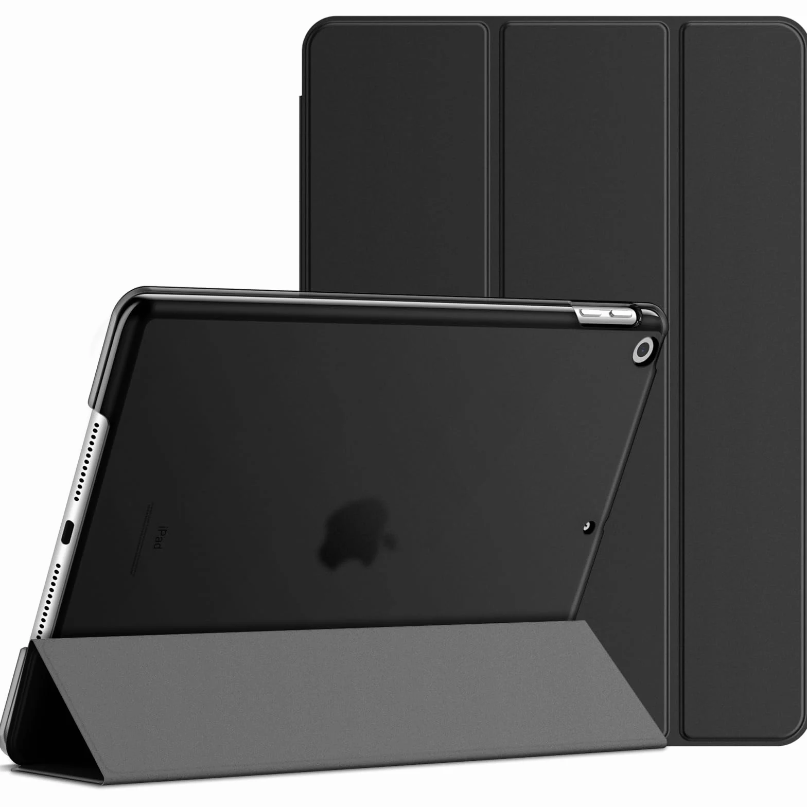 JETech Etui dla iPad 9/8/7 (10,2 Cala, Modelu 2021/2020/2019, 9./8./7. Generacji), Case z Obudowa, Automatycznie Budzi/Spać (Czarny)