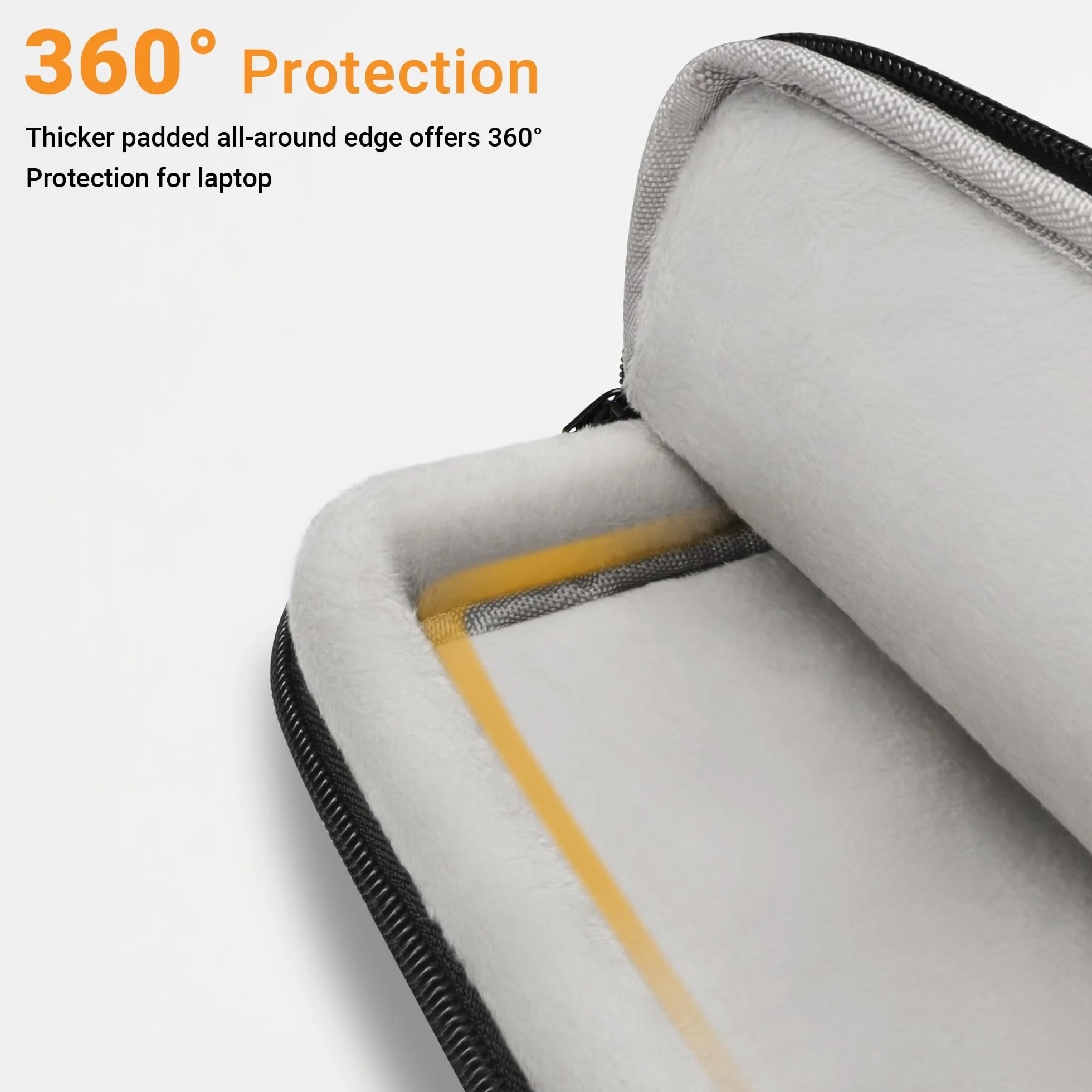 TECOOL Torba na laptopa 15,6-17,3" z ochroną 360°, na ramię