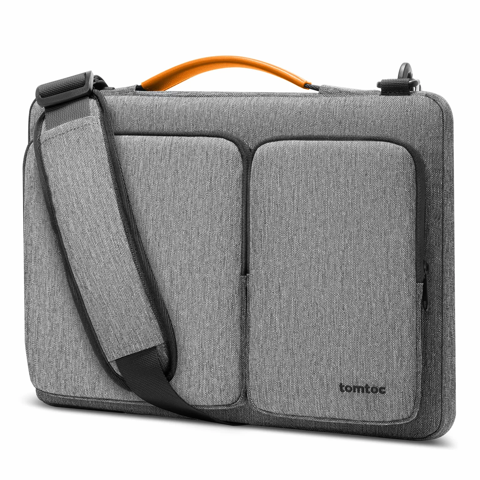 tomtoc Etui 360° do 14-calowego nowego MacBooka Pro M4/M3/M2/M1 Pro/Max A3401 A3185 A3112 A2992 A2918 2024-2021, torba na laptopa ramię Pasuje do 2024 13,5-calowego Microsoft Surface laptopa 6/5/4/3