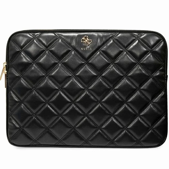 CG Mobile Guess Sleeve GUCS14ZPSQSSGK 14" czarny pikowany 4G, czarny