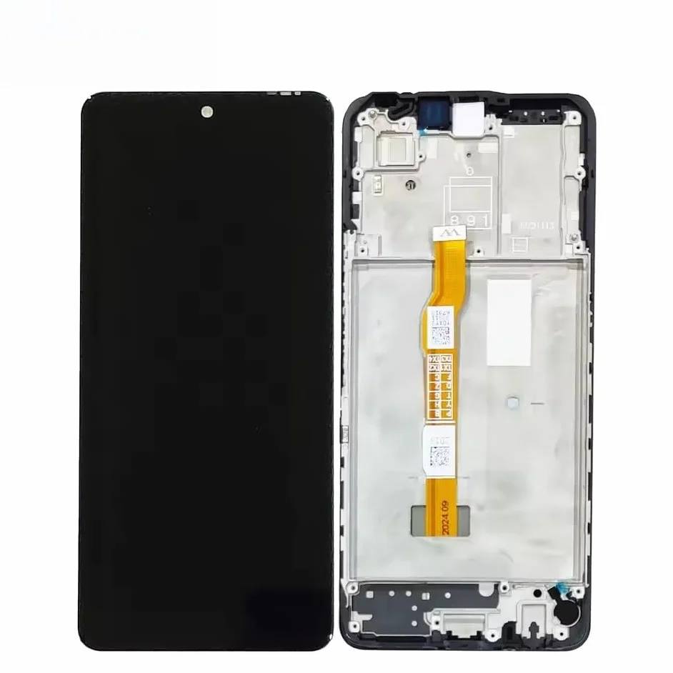 Dla VIVO Y36 4G 5G V2247 V2248 Wyświetlacz LCD Ekran Dotykowy Digitizer Zgromadzenie Części Naprawcze (Y36 4G z ramą)