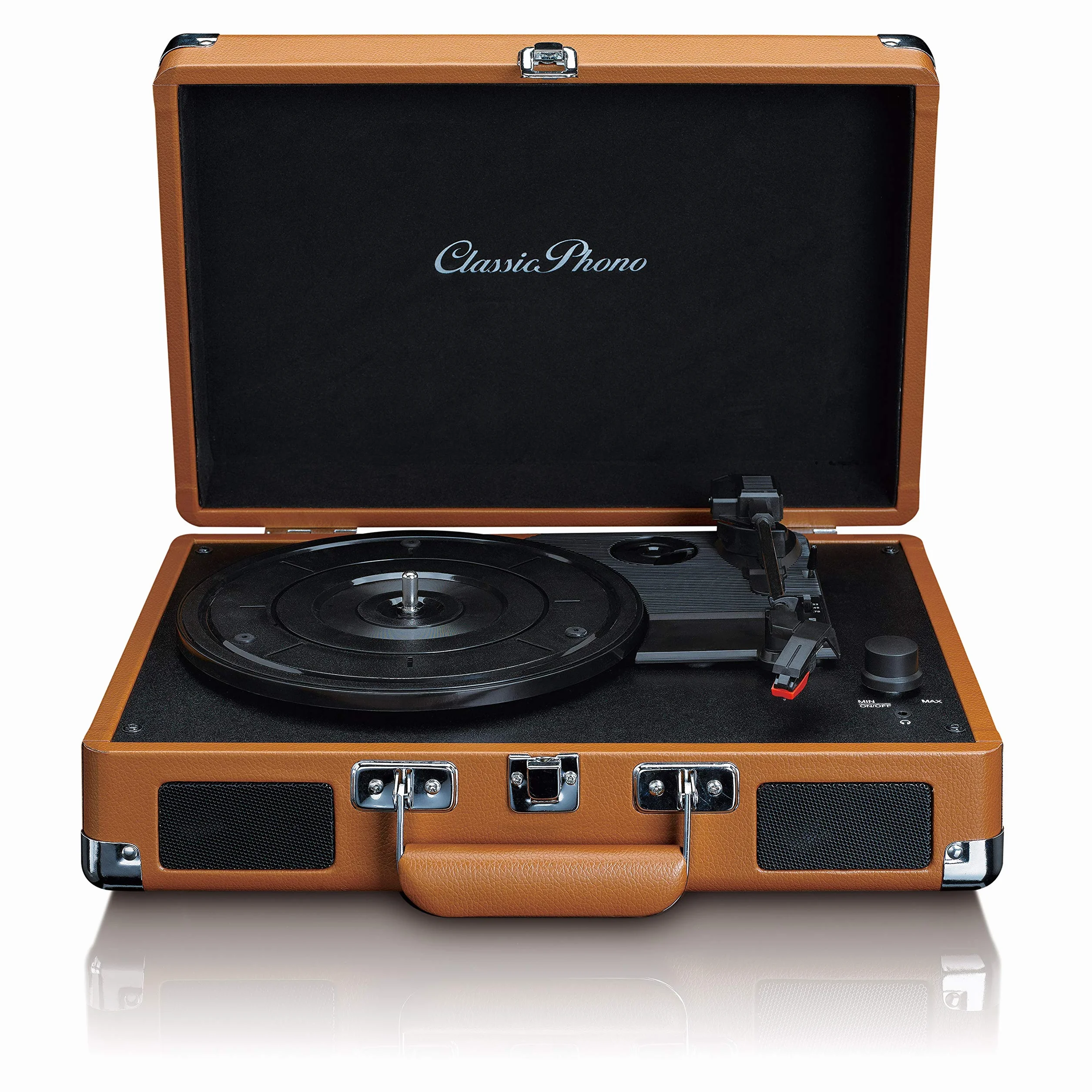 Giradischi Lenco (Tt-10 Wood) Con Amplificatore Integrato 10W X 2 Traz.A Cinghia
