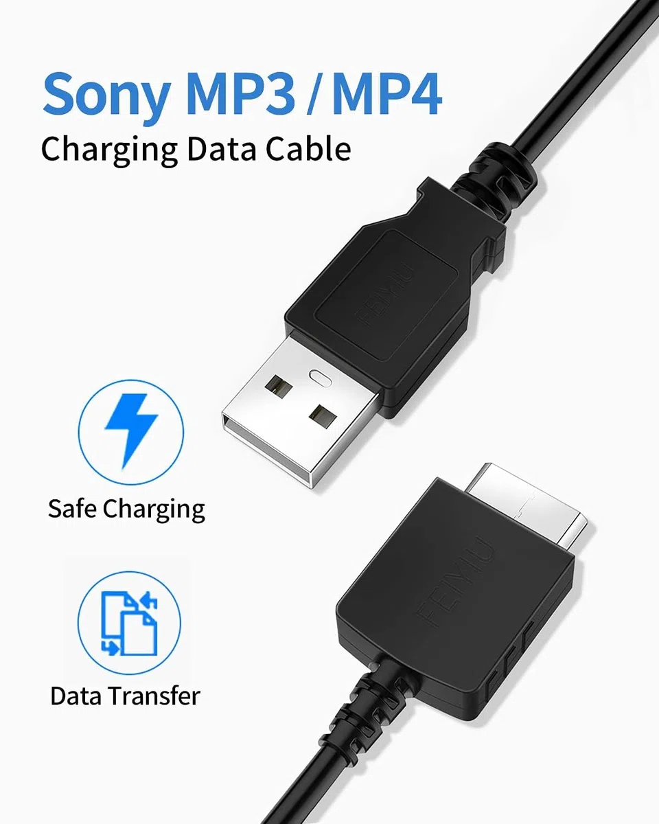 DragonTrading Kabel USB do ładowania i synchronizacji do odtwarzacza MP3 Sony Walkman