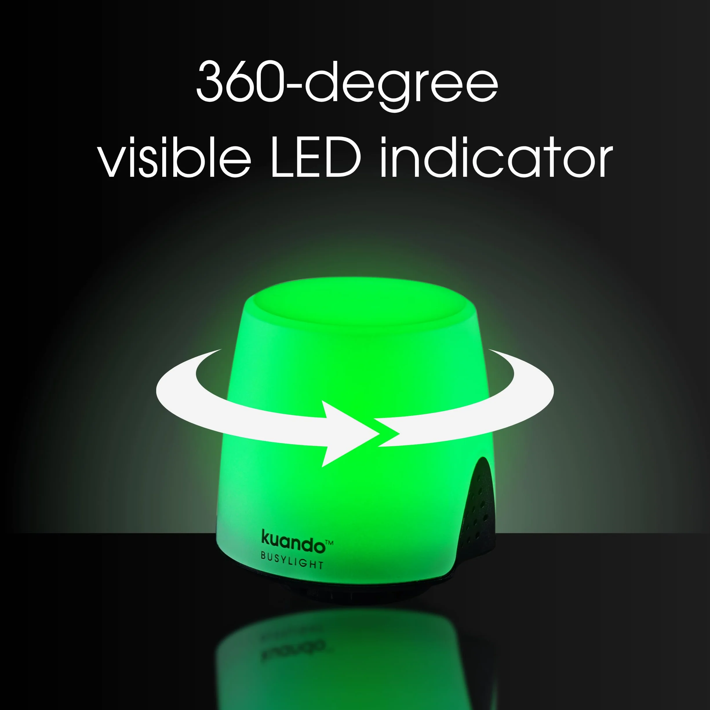 Busylight UC Omega USB – Lampka LED Statusu do Biura i Home Office – Wskaźnik Dostępności do Połączeń, Spotkań i Skupienia – Współpracuje z Teams, Zoom, Skype, Cisco