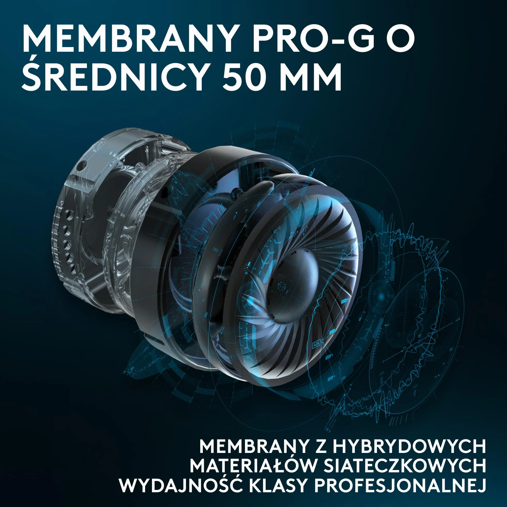 Logitech G Pro X SE przewodowy zestaw słuchawkowy do gier, odłączany mikrofon, DTS Headphone:X 7.1, DAC USB, czarny