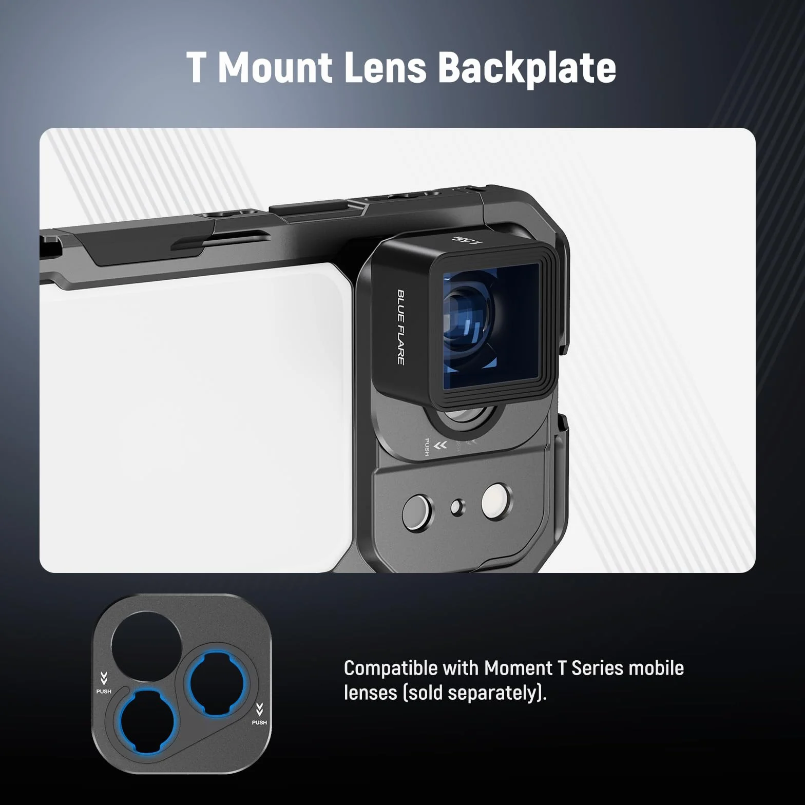 NEEWER Klatka na telefon kompatybilna z iPhone 17 Pro, akcesoria do stabilizatora wideo Quick Release z pierścieniem filtrującym 67 mm, tylna płyta obiektywu 17 mm, adapter montażowy