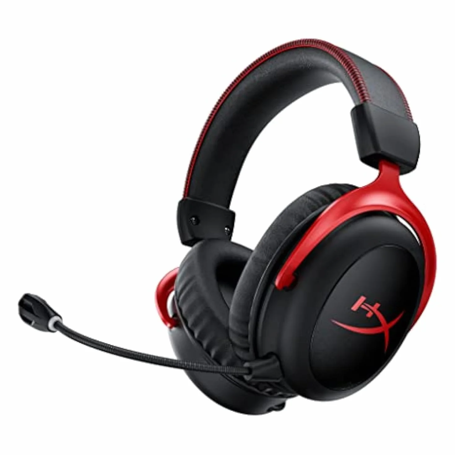 HyperX Cloud II HHSC2X-BA-RD/G Słuchawki, Czarny, 19 x 13,6 x 9,3 cm, 299,94 g