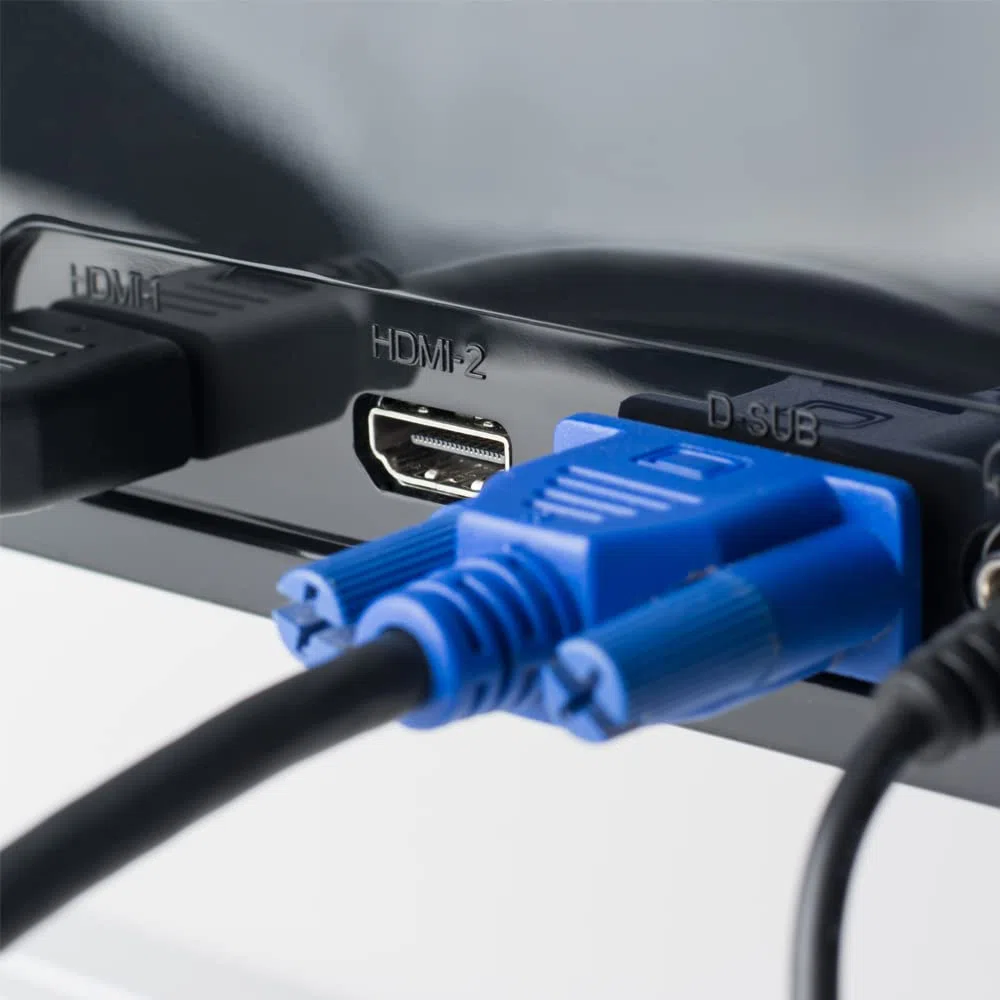 Retoo Kabel do monitora VGA, VGA na VGA 1,4 m, wtyczka do wtyczki, kabel przedłużający do monitora komputerowego, kompatybilny z HDTV, wyświetlaczami, projektorami, D-SUB obsługuje Full HD 1080P