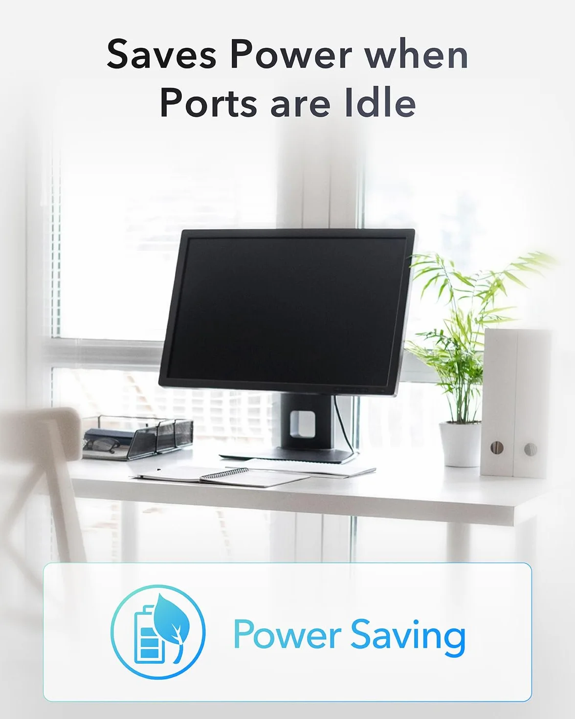 Cudy 5-portowy przełącznik Multi-Gigabit Ethernet, pełne porty 2,5 Gb/s, wykrywanie pętli, oszczędność energii 802.3az, uchwyt biurkowy lub ścienny, konstrukcja bez wentylatora, HS105