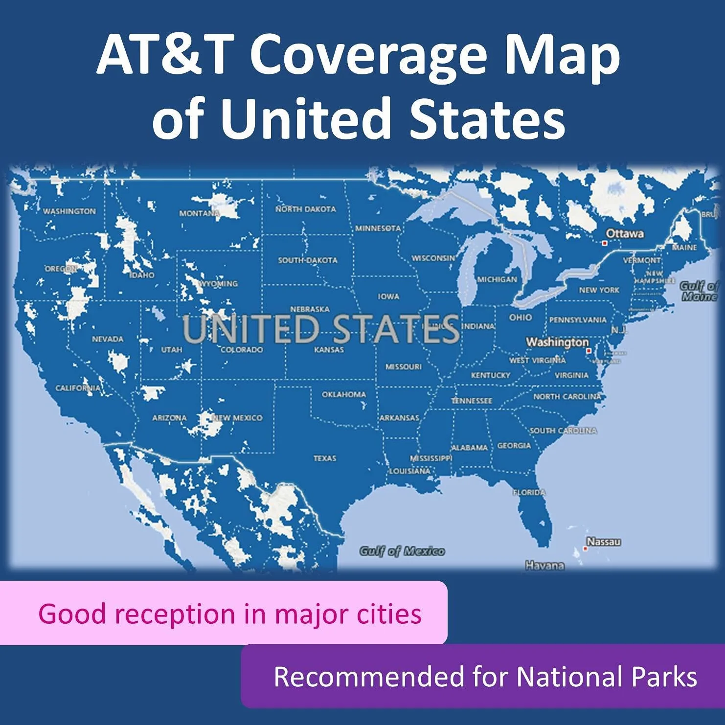 USA Kanada Meksyk karta SIM AT&T | nieograniczone szybkie dane/połączenia telefoniczne/SMS | karta SIM ATT USA, USA, Kalifornia, Kanada, Meksyk | pasuje tylko do iPhone'a (21 dni)