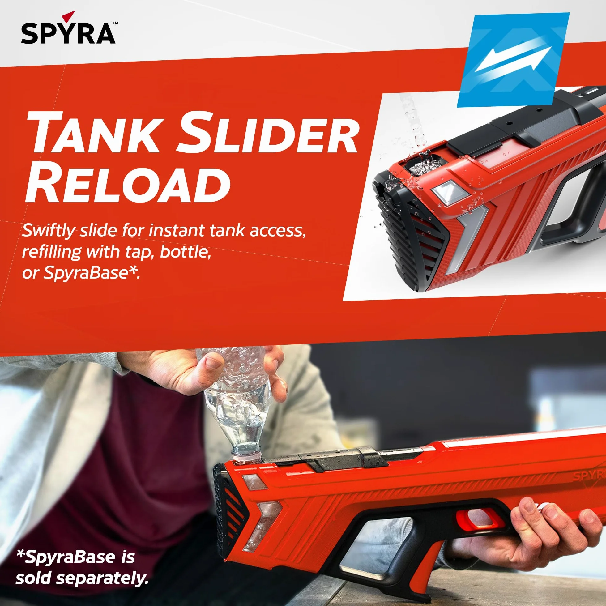 Spyra GO czerwony