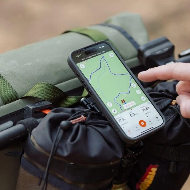 Quad Lock zestaw do mocowania osłony kierownicy do roweru z MAG etui na telefon Galaxy S22