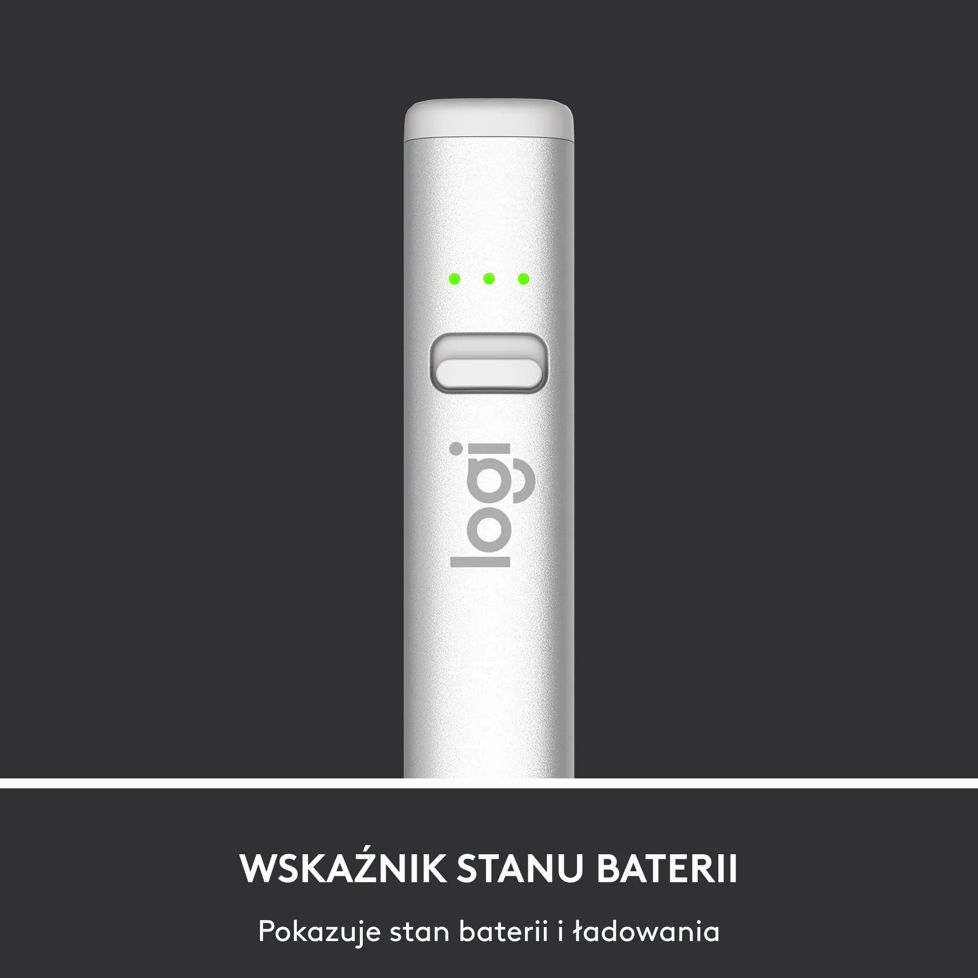 Logitech Crayon, cyfrowy rysik do iPada (z portami USB-C) wykonany w technologii Apple Pencil, doskonała precyzja bez opóźnień oraz dynamiczna, inteligentna końcówka + szybkie ładowanie USB-C - Srebro