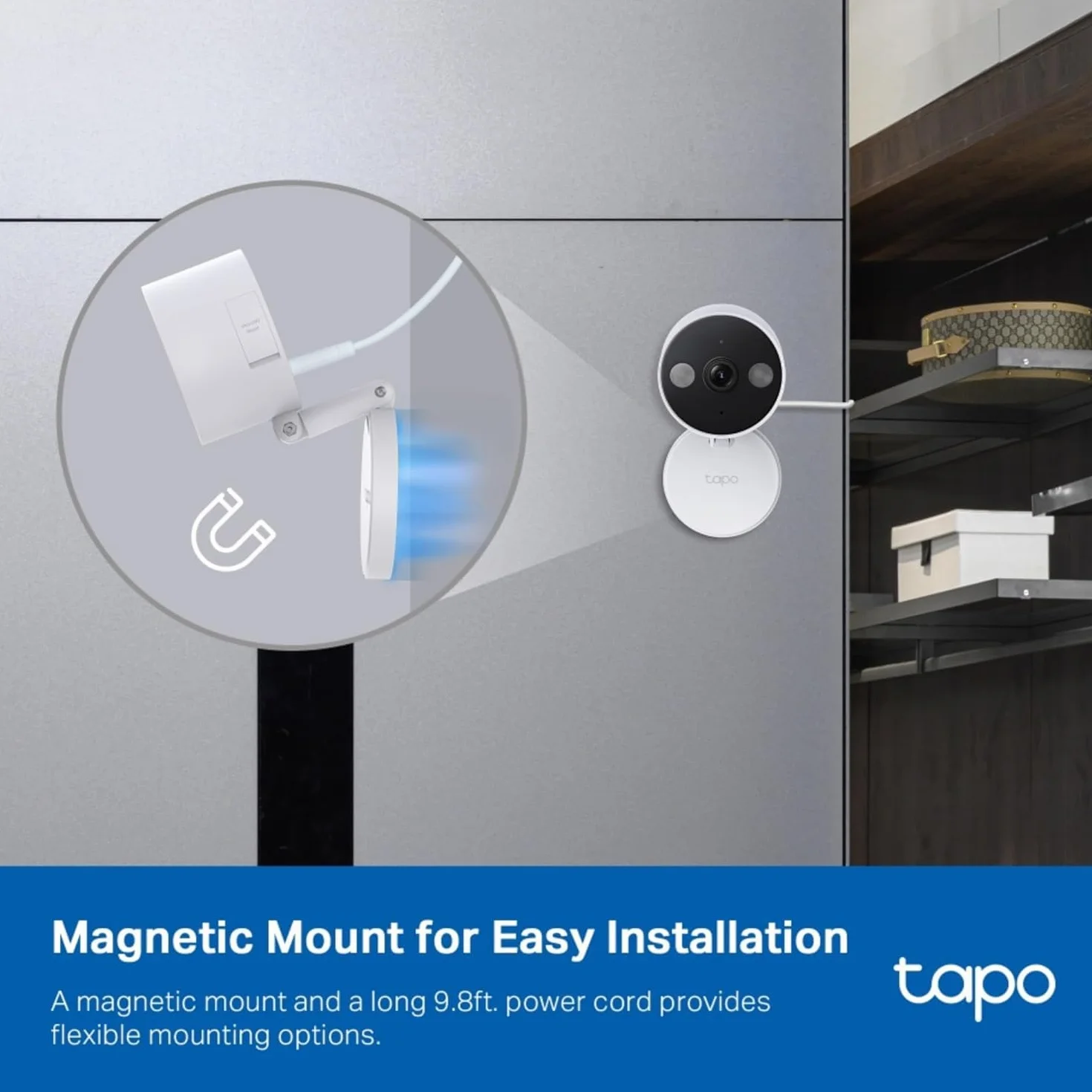 TP-Link Tapo C120 | Kamera Wi-Fi 2K QHD do monitoringu wnętrz | Inteligentne wykrywanie ludzi, zwierząt i dźwięku | Dwukierunkowe audio | Tryb nocny | Kompatybilna z Alexa i Google Home