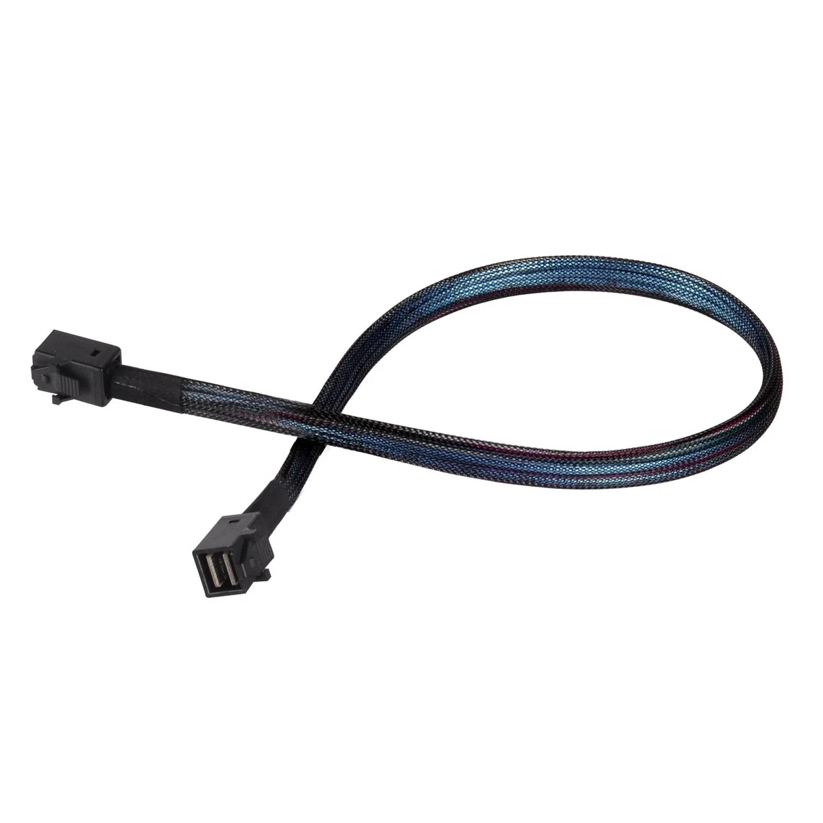 SilverStone SST-CPS04 – wewnętrzny kabel mini SAS HD z dwustronnymi wtyczkami SFF8643, obsługuje standard przemysłowy SAS 3.0, 50 cm