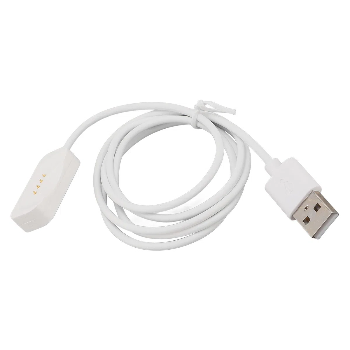 Kabel ładowarki USB do X///Zegarka do Smartwatcha, Wymienna ładowarka Kablowa USB, ładowanie Magnetyczne, 3,3 Stopy (WHITE)