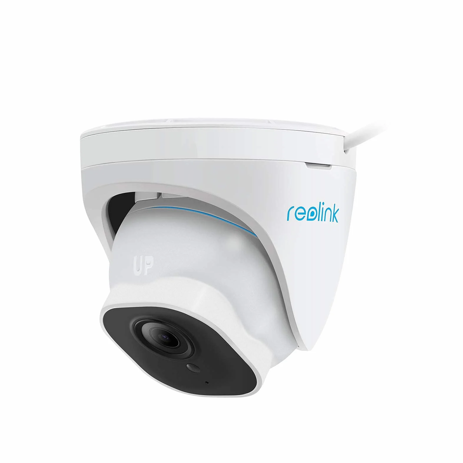 Reolink Zewnętrzna Kamera Monitoringu PoE z Wykrywaniem Ludzi/Pojazdów, Pogodoodoprność IP67, Kopułowa Kamera CCTV IP, Kamera Monitoringu z Nagrywaniem Audio i Funkcją Timelapse RLC-520A