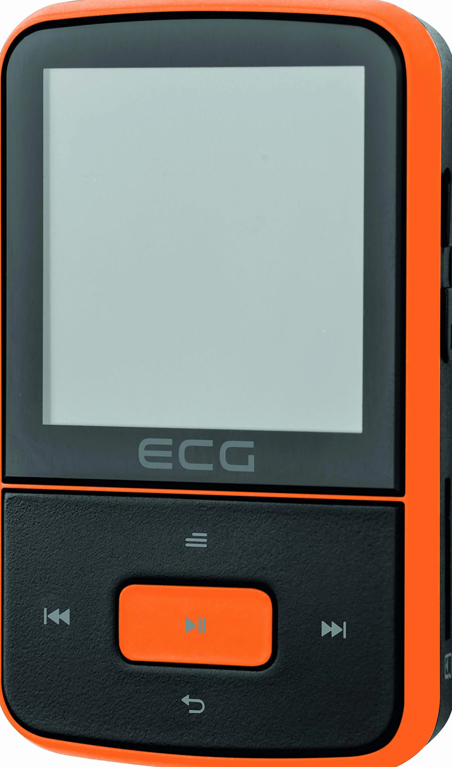 ECG PMP 30 8 GB Black Orange odtwarzacz MP3/MP4 pamięć 8 GB FM radio dyktafon