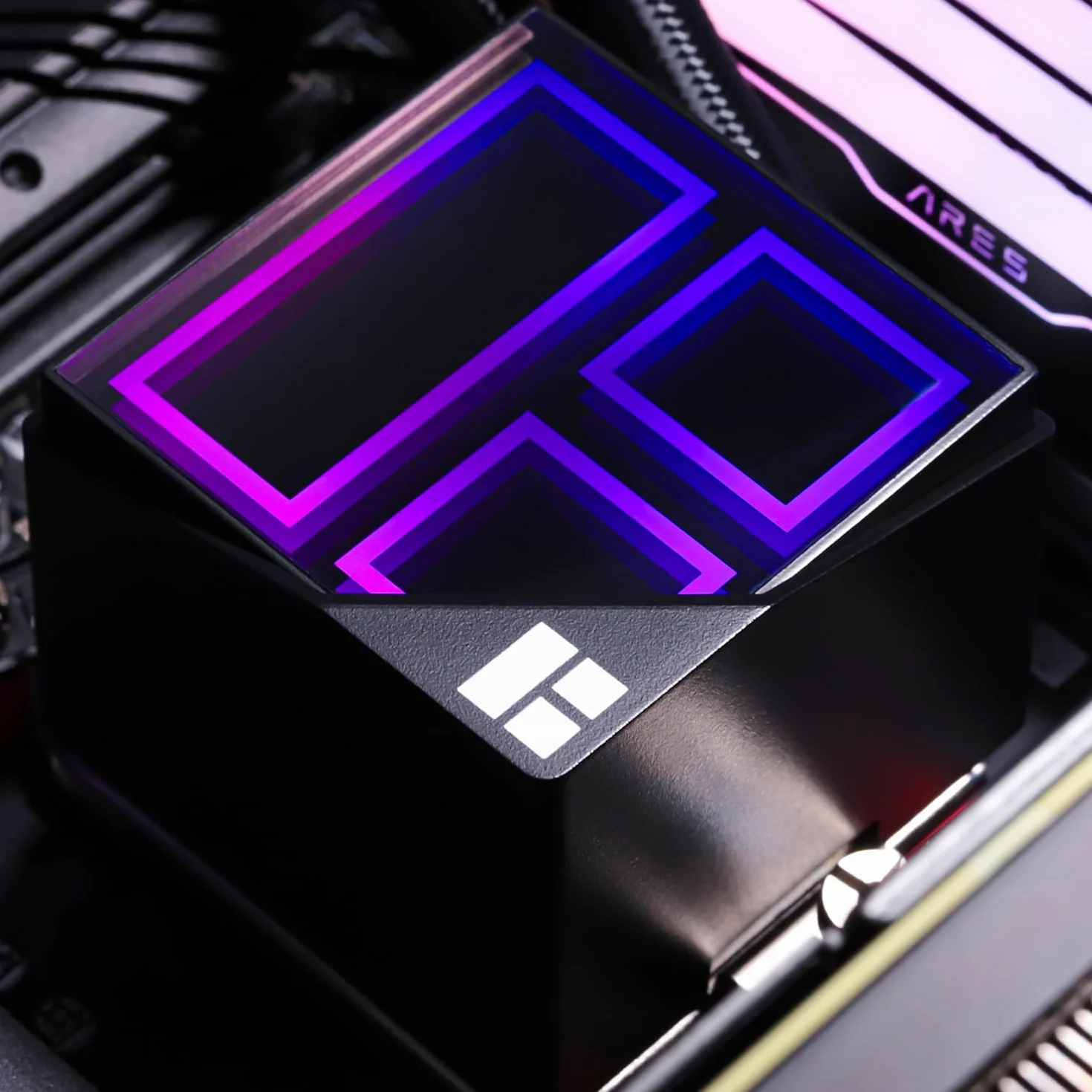 Thermalright TR Frozen Infinity 360 BLACK CPU Aio, wentylator TL-M12 x 3 PWM, chłodzenie wodą z procesorem, ARGB Infinity Mirror, 360 chłodzenie cieczą CPU: LGA1851/1700/115X/2011, chłodzenie wodą PC