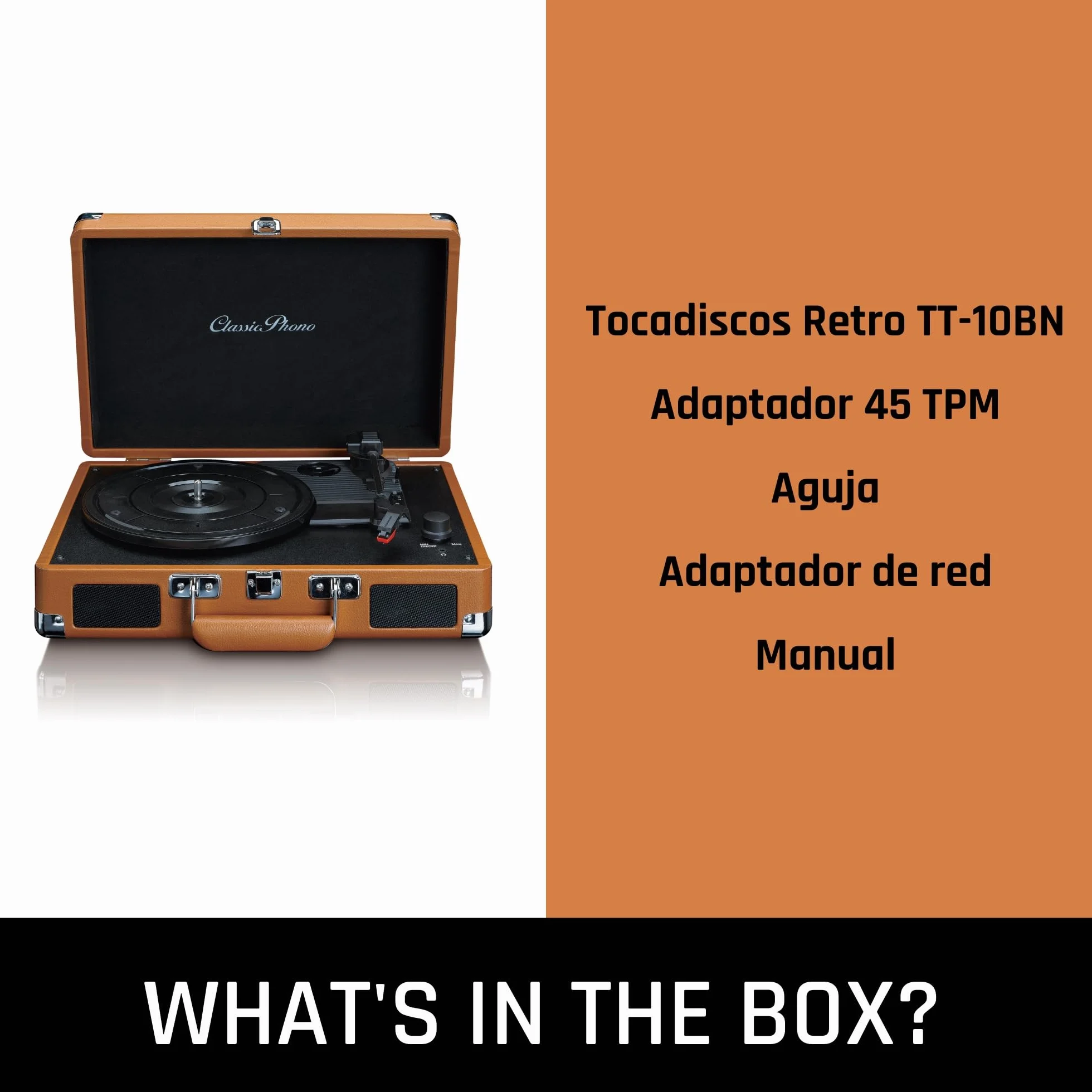 Giradischi Lenco (Tt-10 Wood) Con Amplificatore Integrato 10W X 2 Traz.A Cinghia