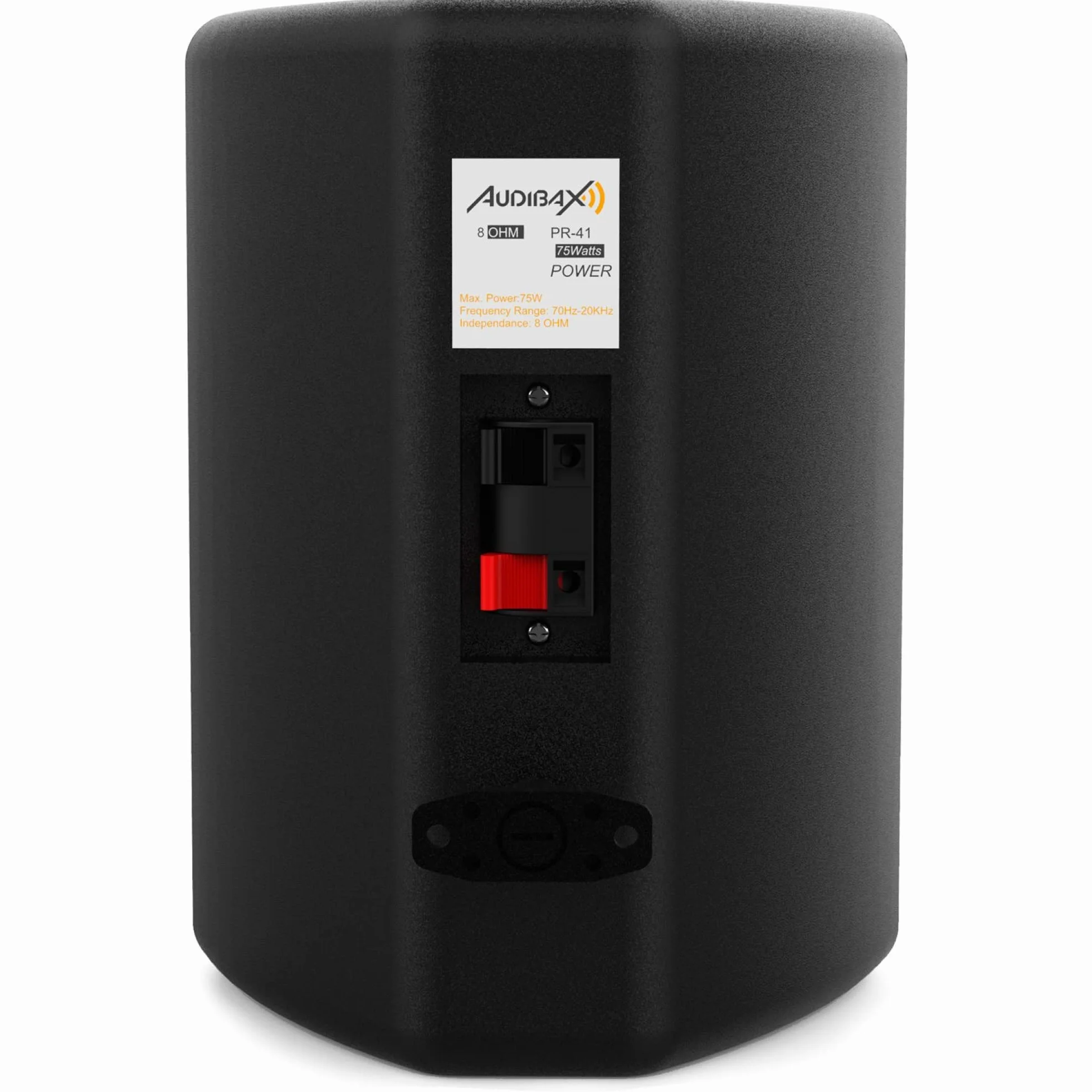 Audibax | VEGAS głośniki 8" – profesjonalny głośnik – głośnik Bluetooth z USB/SD – 200 W Peak – radio FM – efekty świetlne LED – kolor czarny – wymiary 295 x 245 x 445 mm