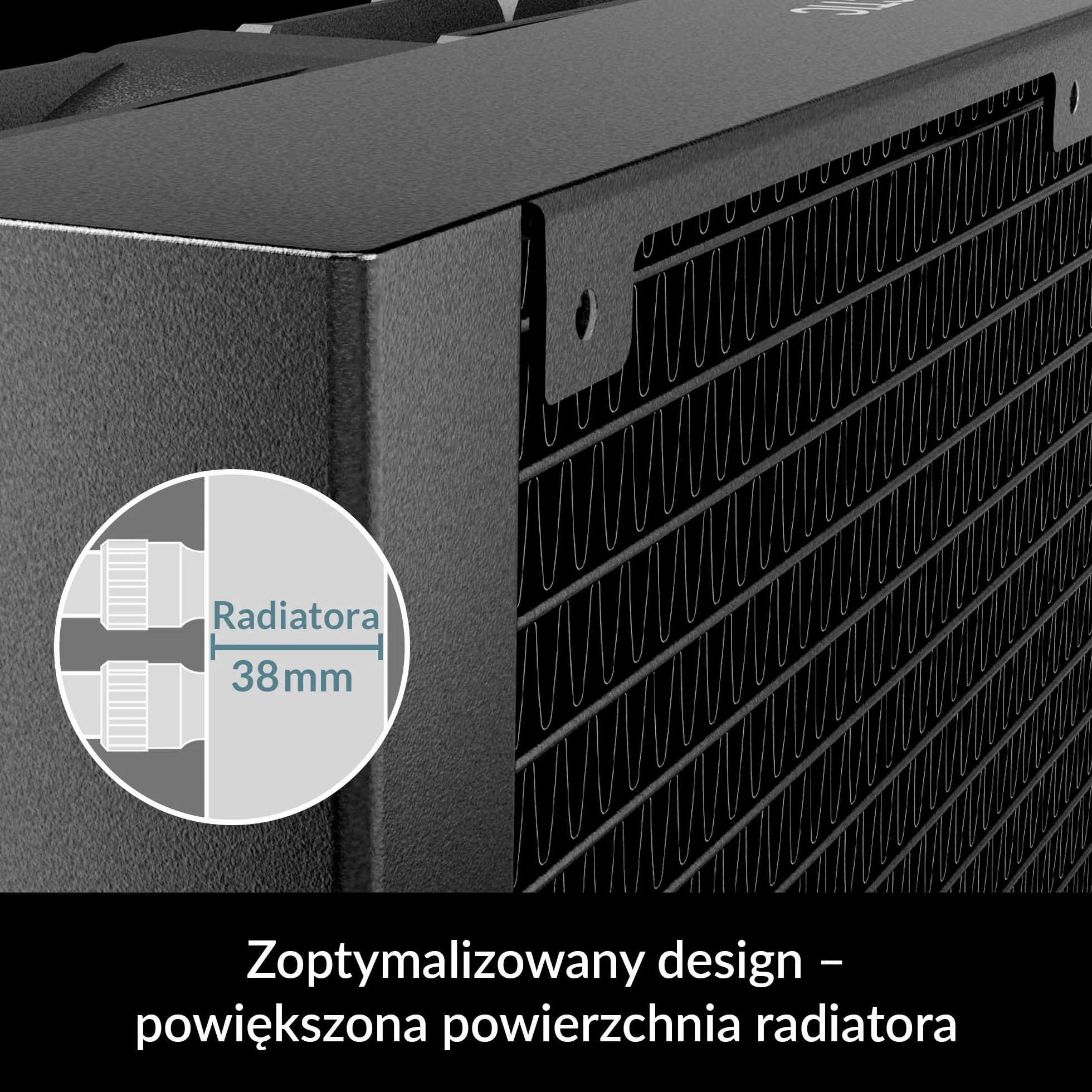 ARCTIC Liquid Freezer III 360 - Chłodzenie wodne PC, All-in-One CPU AIO Water Cooler, kompatybilny z Intel i AMD, wydajna pompa sterowana PWM